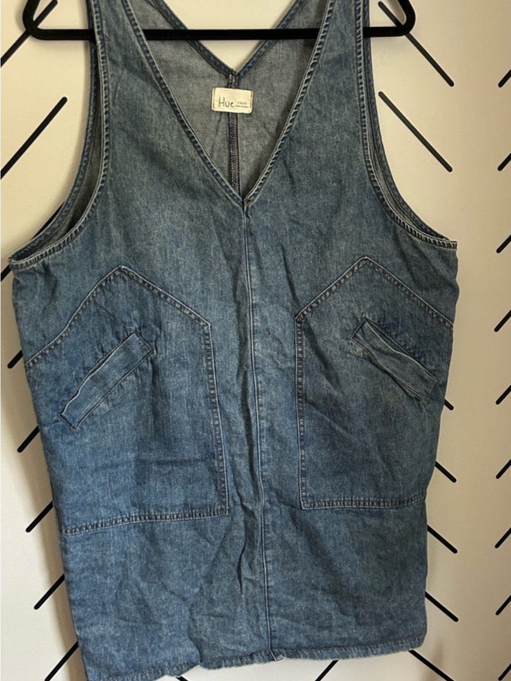 HUE Light Blue Denim Tunic Dress